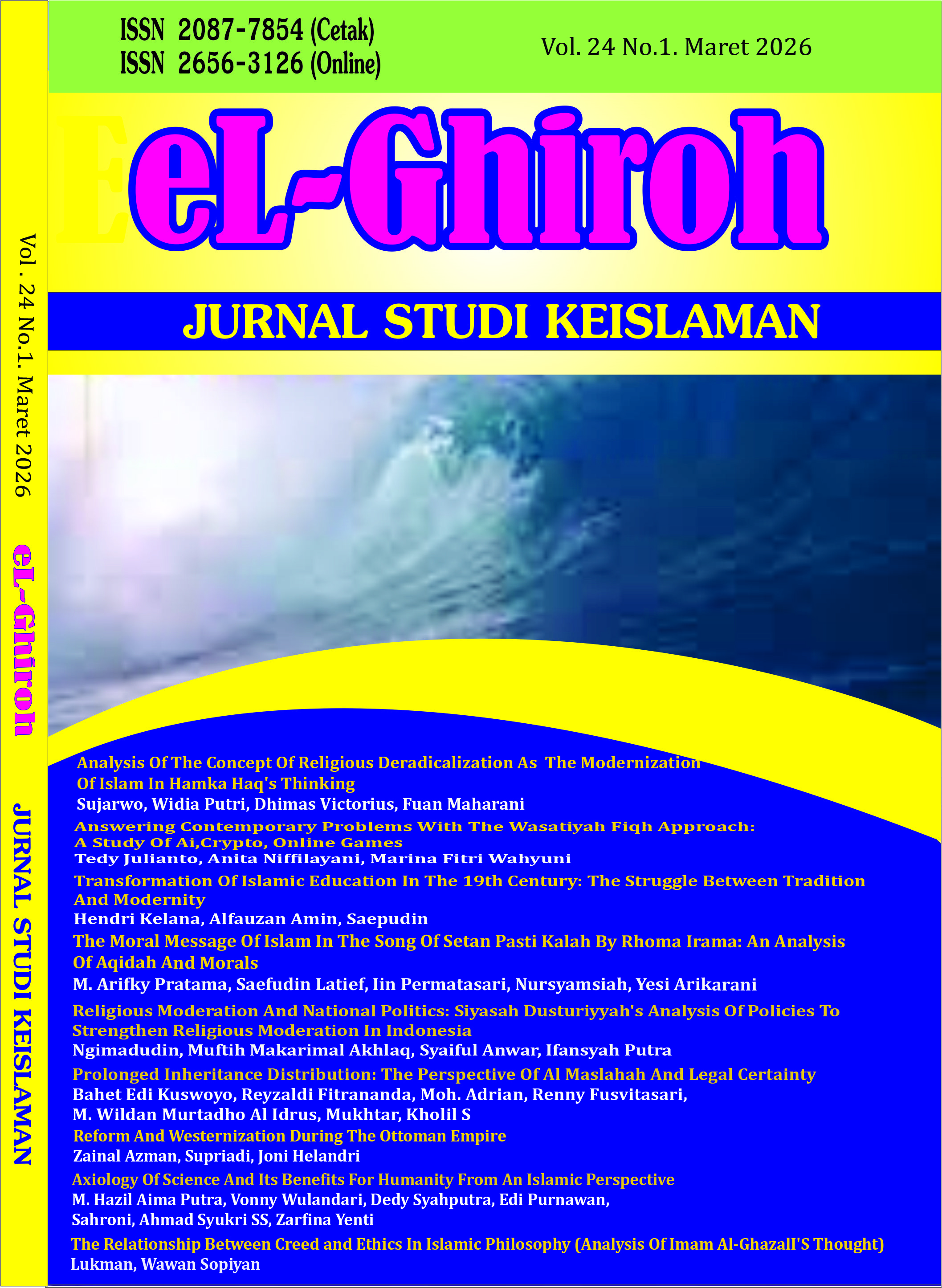 					View Vol. 24 No. 1 (2026): Maret
				